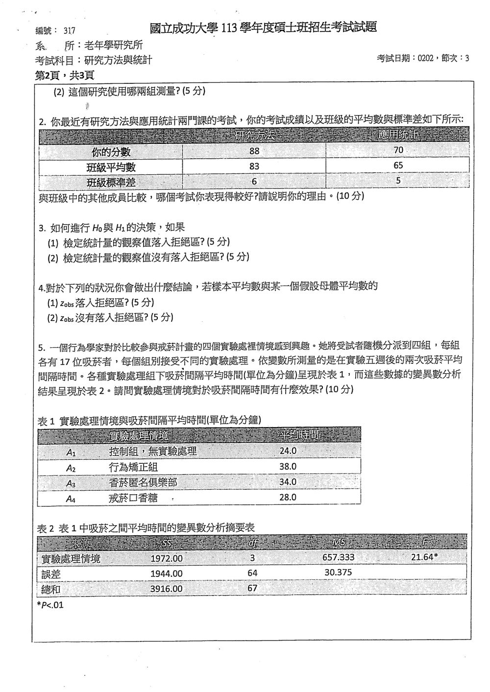 原卷第 3 頁