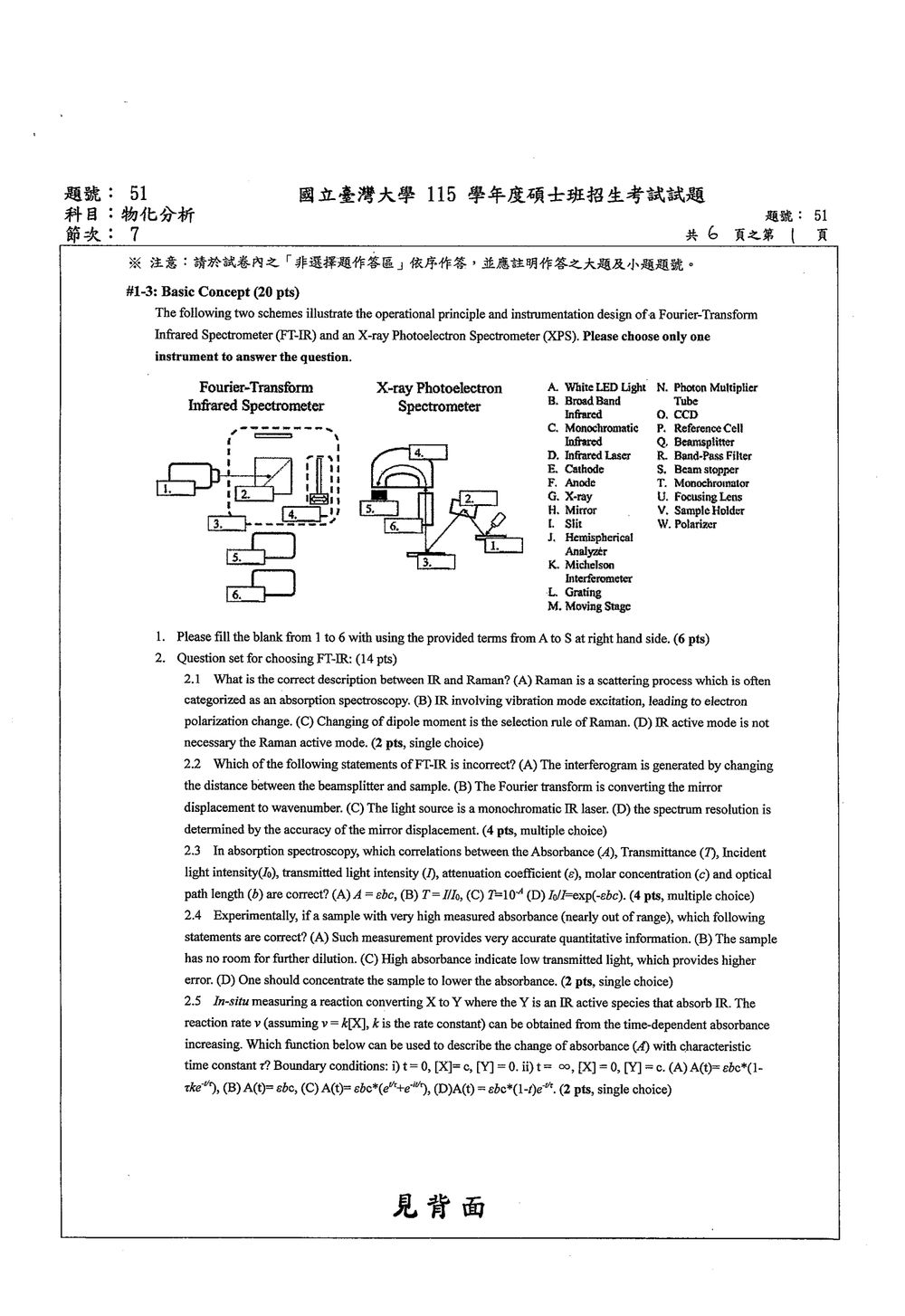 原卷第 1 頁