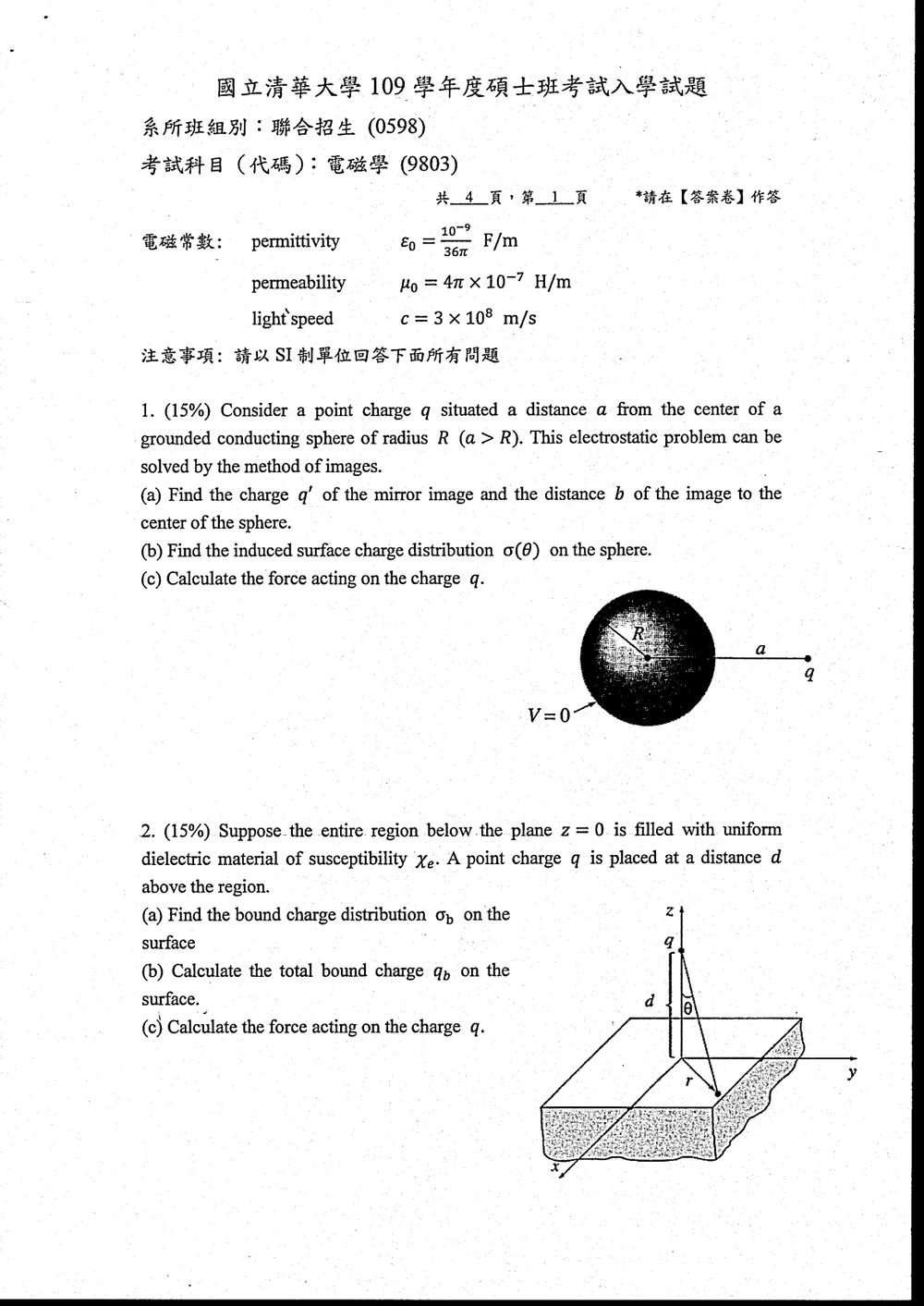 原卷第 2 頁