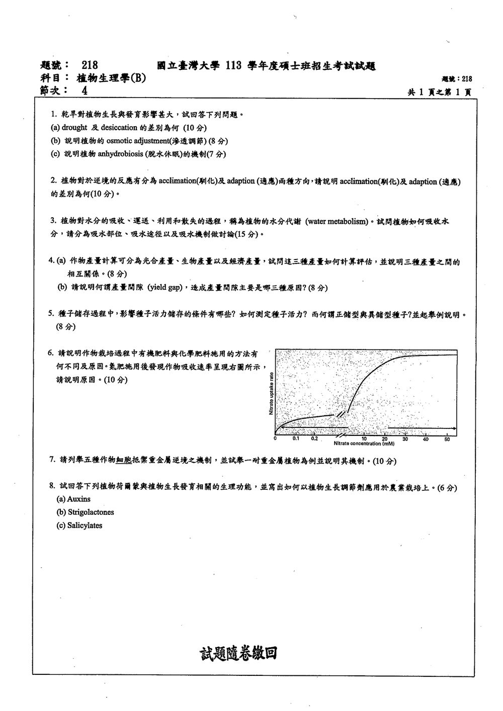 原卷第 1 頁