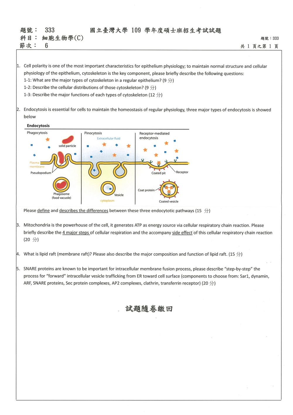 原卷第 1 頁