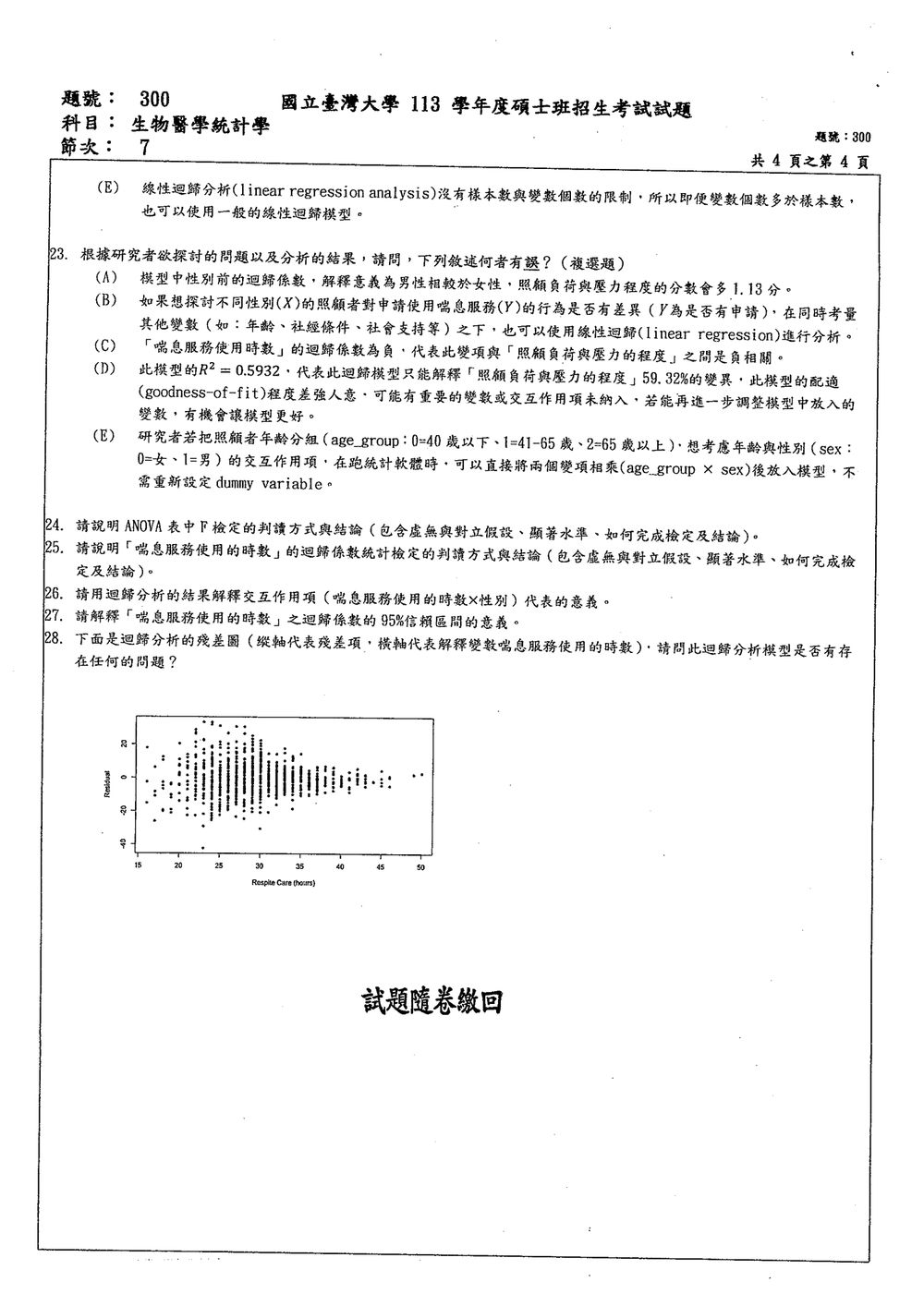 原卷第 4 頁