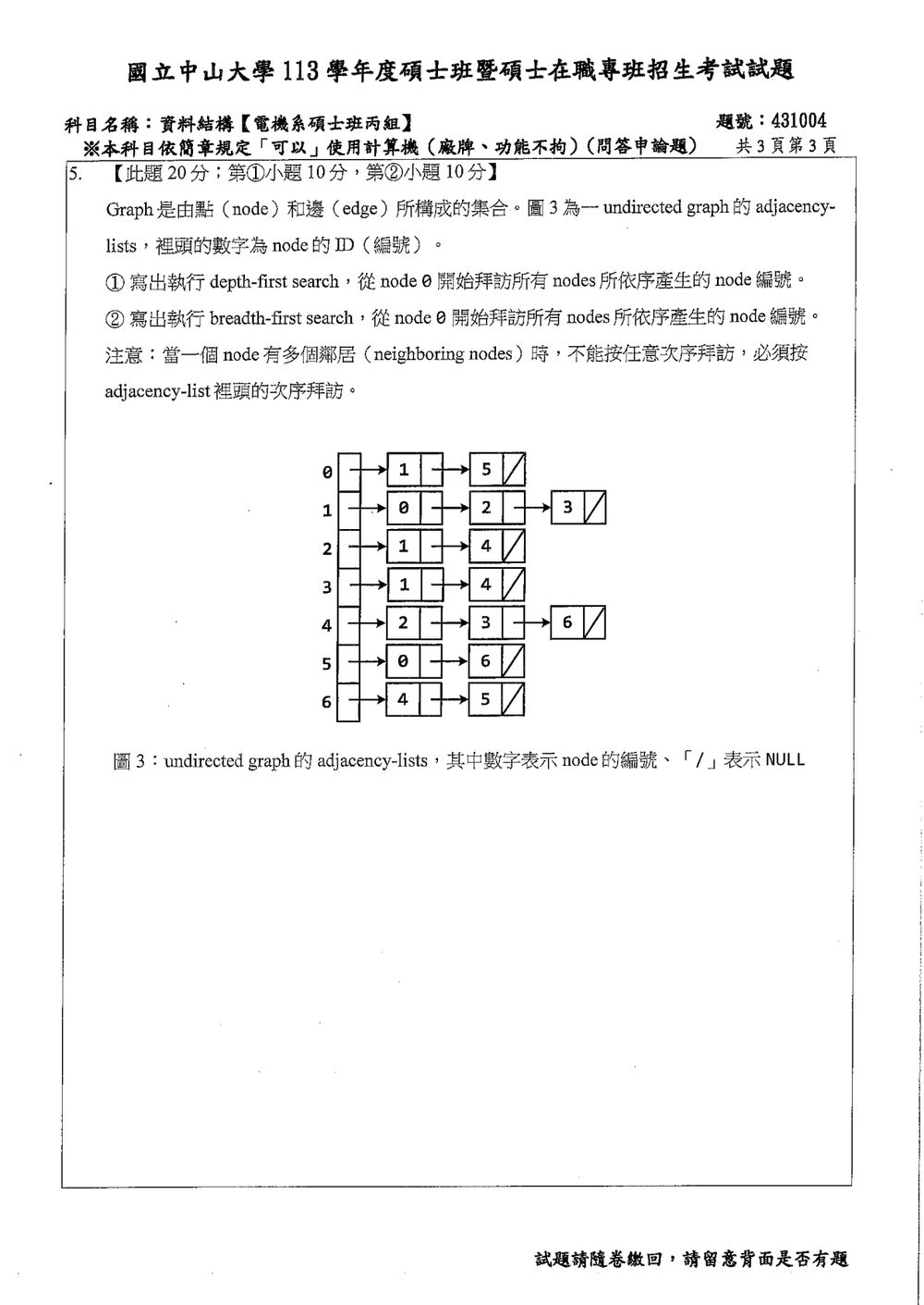 原卷第 4 頁